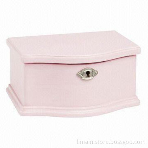 MDF Jewelry Box, Sized 7.5 x 5.5 x 3.5-inch